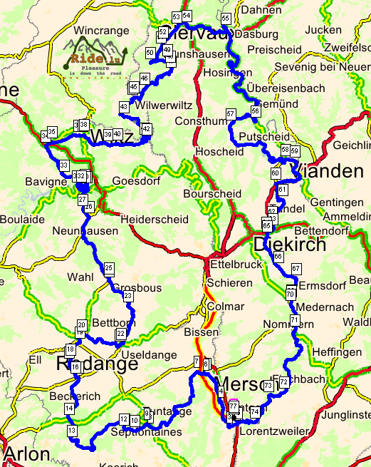 Map Oesling